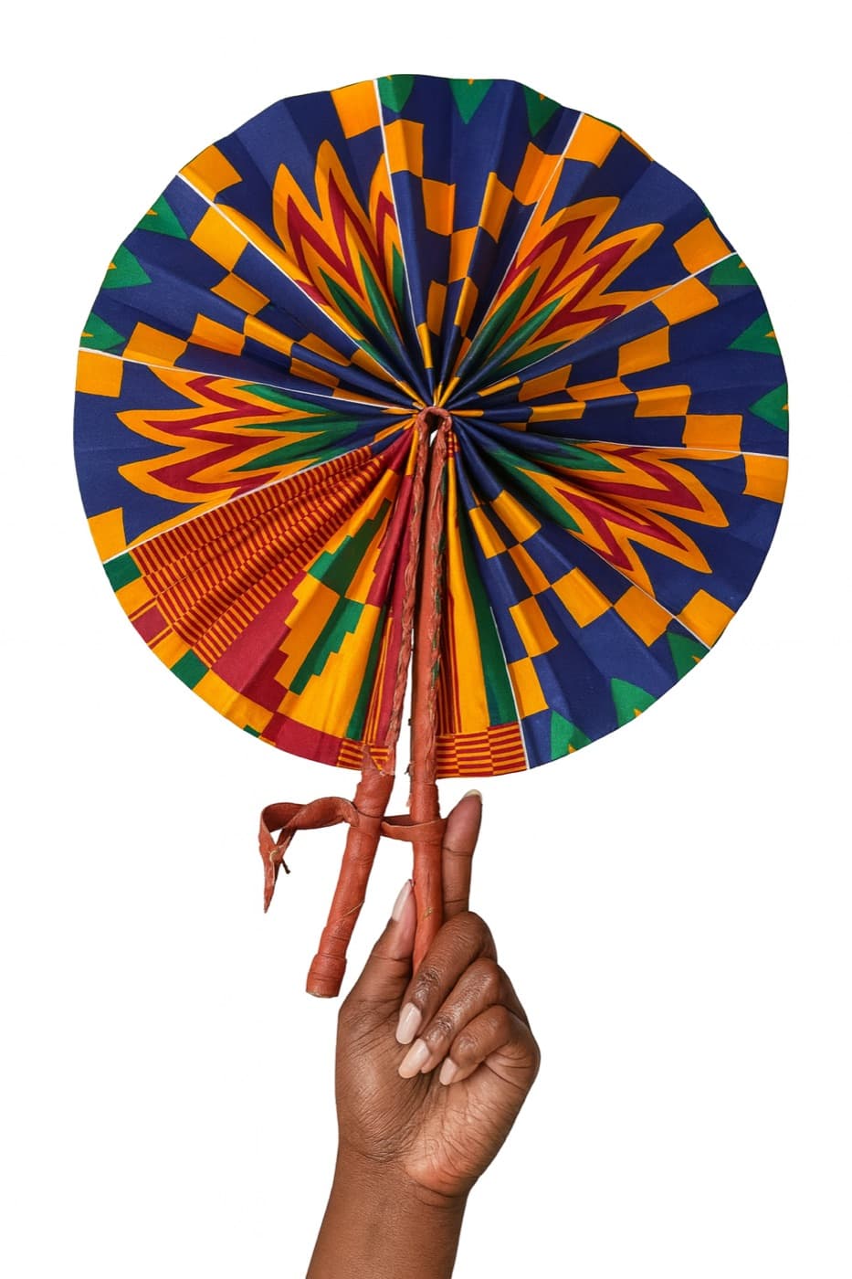 Blue Yellow Green Fan