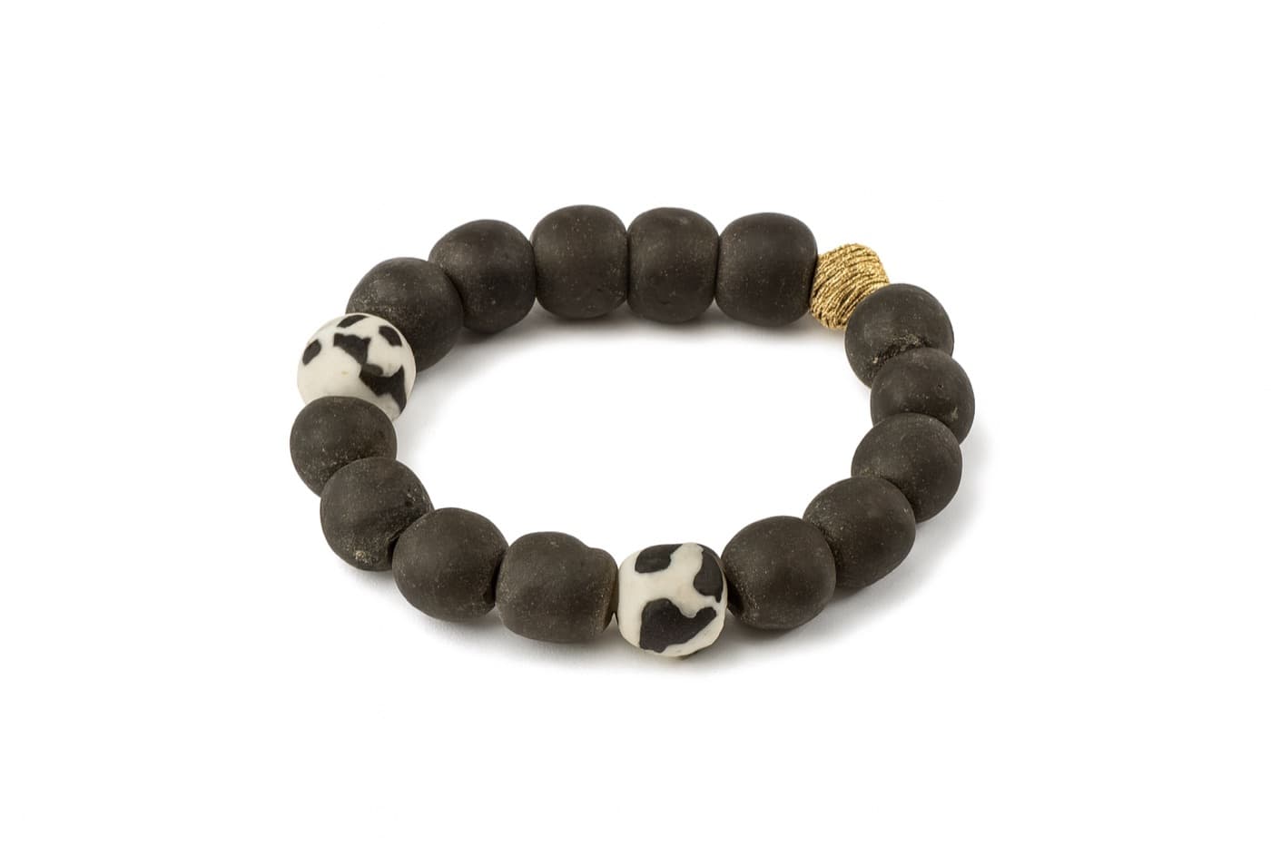 Black Cow Gold Bracelet