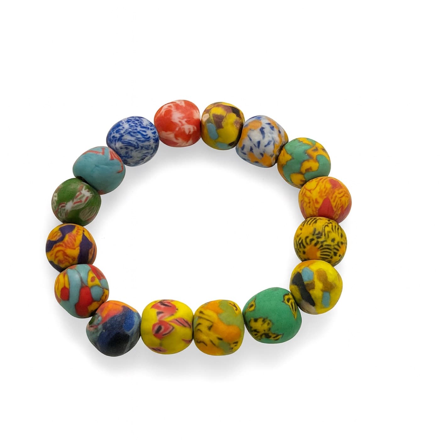Colorful Beads Round Bracelet