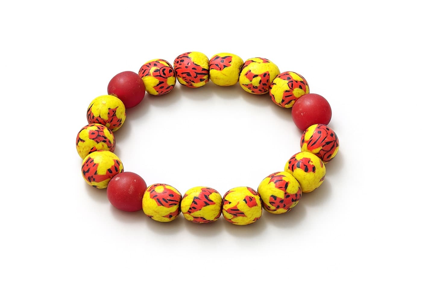 Red Yellow Bracelet