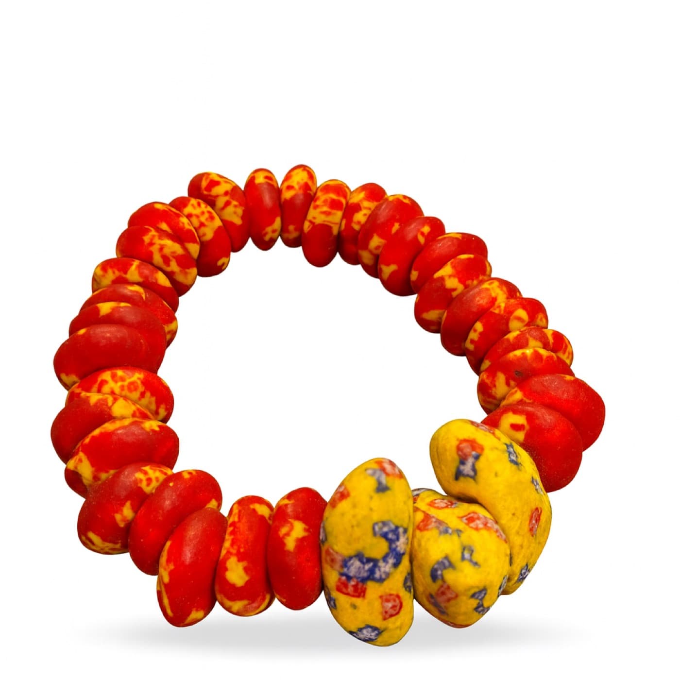 Red Yellow Fire Bracelet