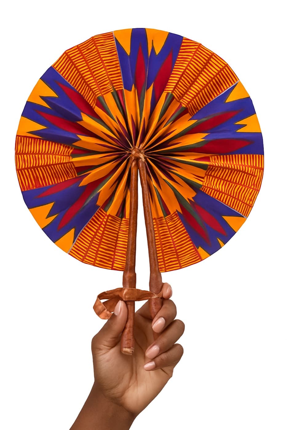 Blue Yellow Red Fan