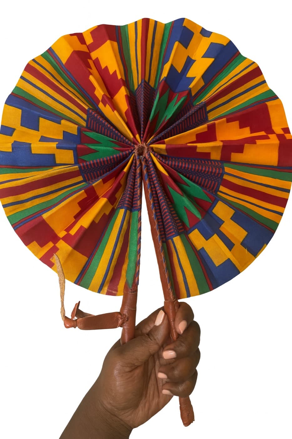 Yellow Blue Red Fan